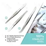 Advanced Dissection Set (5 Pieces) - Stainless Steel Anatomy
