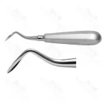 Canine Root Dental Elevator Set (5 Pieces) - Stainless Steel