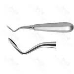 Canine Root Dental Elevator Set (5 Pieces) - Stainless Steel