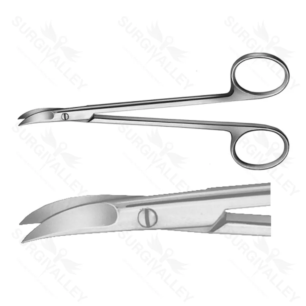 Chadwick Scissors Delicate Sharp Curved Eye Surgery Scissors