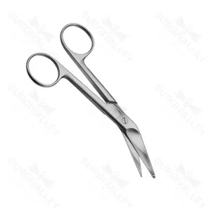 Knowles Bandage Scissors Angled Surgical Instruments – surgivalley (SV-10-1158)
