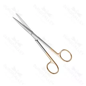 Lexer Dissecting Scissors Delicate Curved 165 mm Narrow Pattern Blunt – surgivalley (SV-10-1165)