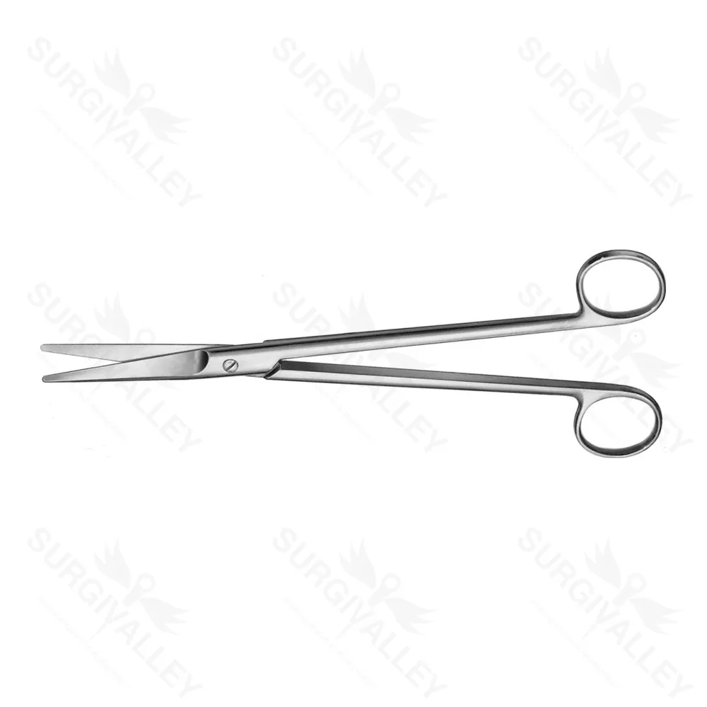 Mayo Harrington Dissecting Scissors Straight Blunt Non Sterile Reusable Surgical Scissors
